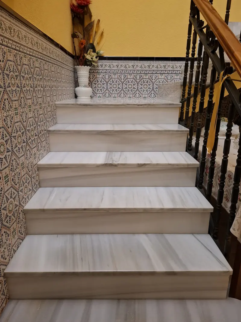 Escaleras de mármol